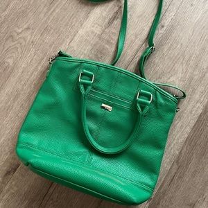 Thirty-One Paris Purse-Cross-body-Gatsby’s Green Pebble